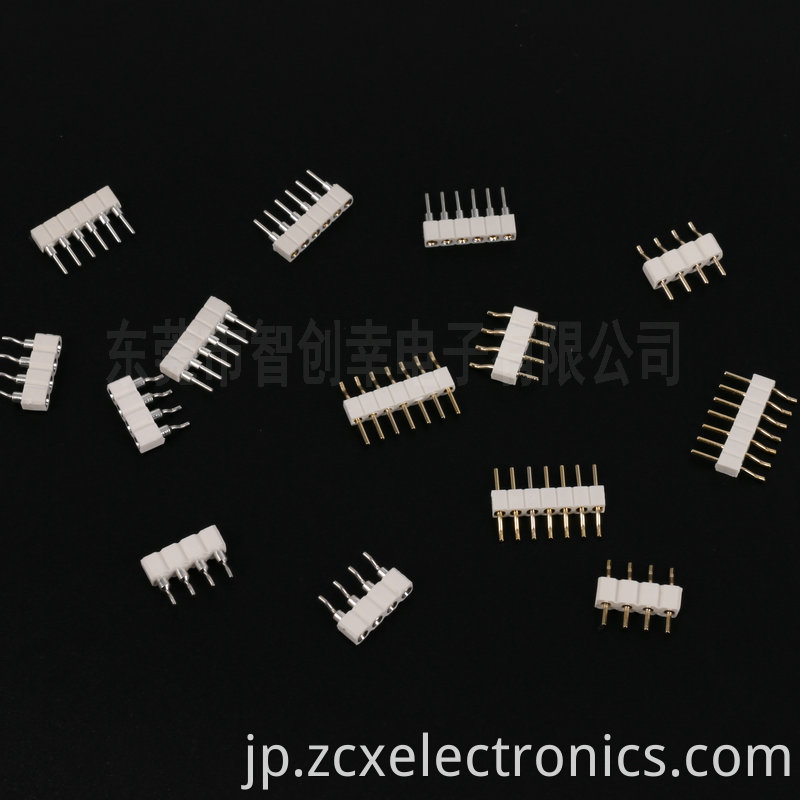 White Strip Female Connectors